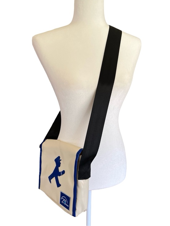 Ampelmann Berlin x ANA Handbags - *RARE* ANA All Nippon Airways x Ampelmann Berlin Seatbelt-Strap Crossbody Bag